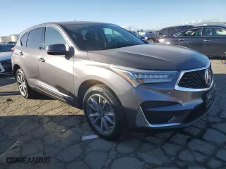 2019 Acura RDX w/Technology Pkg with VIN 5J8TC2H57KL039090, listed as a Copart auction lot 44171895 with 44,142 mi miles and Salvage Title. Bid and sale history available at carsss.com. Image 4.