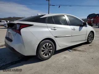 2021 Toyota Prius L Eco with VIN JTDKAMFU5M3133915, listed as a Copart auction lot 47015075 with 56,133 mi miles and Salvage Title. Bid and sale history available at carsss.com. Image 3.
