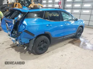 2024 GMC Terrain AT4 with VIN 3GKALYEGXRL264508, listed as a IAAI auction lot 41376126 with 8,045 mi miles and . Bid and sale history available at carsss.com. Image 4.