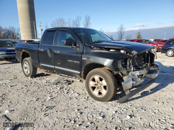 2007 Dodge Ram 1500 SLT with VIN 1D7HU18287S239402, listed as a Copart auction lot 52320325 with 293,933 mi miles and Clean Title. Bid and sale history available at carsss.com. Image 4.