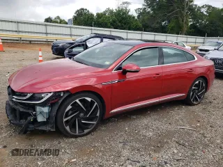 2021 Volkswagen Arteon SEL Premium R-Line with VIN WVWTR7AN2ME002816, listed as a Copart auction lot 60141795 with 68,127 mi miles and Salvage title. Bid and sale history available at DreamBid. Image 1.