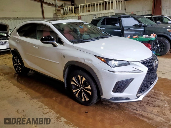 2020 Lexus NX 300 F Sport z VIN JTJSARDZ1L5007868, wystawiony jako Copart lot #58524455 z przebiegiem 106 030 mil mil oraz Szkoda całkowita • Salvage title. Historia ofert i sprzedaży dostępna na DreamBid. Obrazek 4.
