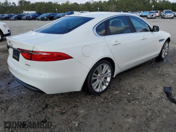 2017 Jaguar XF 20d Prestige with VIN SAJBE4BN5HCY44573, listed as a Copart auction lot 80104004 with 75,015 mi miles and Salvage Title. Bid and sale history available at carsss.com. Image 3.