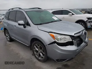 2015 Subaru Forester Touring z VIN JF2SJAUC8FH467730, wystawiony jako IAAI lot #42403195 z przebiegiem 142 287 mil mil oraz . Historia ofert i sprzedaży dostępna na DreamBid. Obrazek 1.