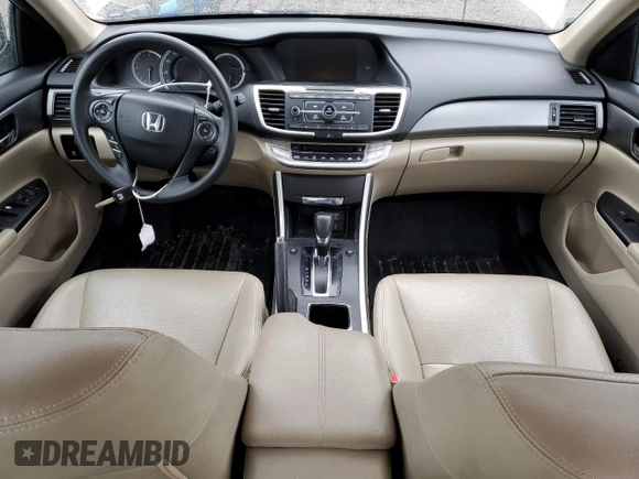 2015 Honda Accord LX with VIN 1HGCR2F37FA074147, listed as a Copart auction lot 43348375 with 186,344 mi miles and Salvage Title. Bid and sale history available at DreamBid. Image 8.