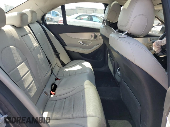 2016 Mercedes-Benz C 300 Luxury with VIN 55SWF4KB8GU116460, listed as a Copart auction lot 55850445 with 116,553 mi miles and Salvage title. Bid and sale history available at DreamBid. Image 10.