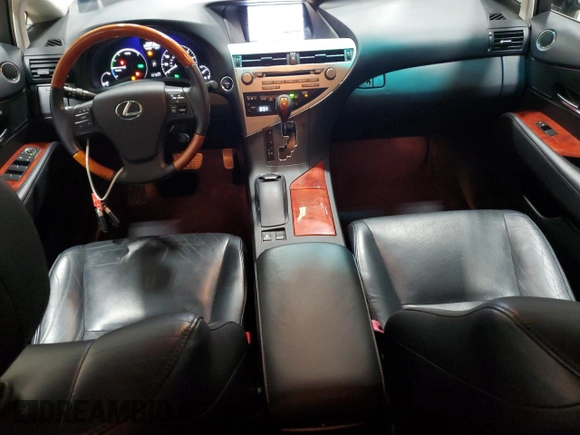 2012 Lexus RX 450h with VIN JTJBC1BA1C2427401, listed as a Copart auction lot 53795875 with 127,947 mi miles and Salvage Title. Bid and sale history available at DreamBid. Image 8.