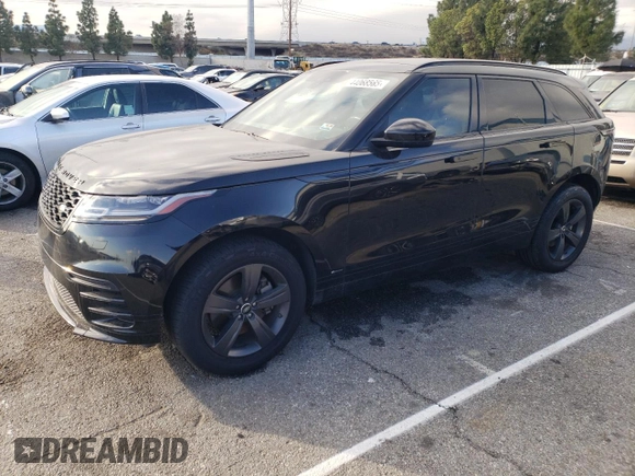 2020 Land Rover Range Rover Velar R-Dynamic S z VIN SALYK2FV6LA255268, wystawiony jako Copart lot #44068565 z przebiegiem 56 923 mil mil oraz Czysty tytuł • Clean title. Historia ofert i sprzedaży dostępna na DreamBid. Obrazek 1.