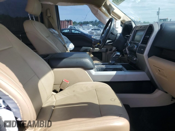 2017 Ford F-150 XL with VIN 1FTEW1EF3HKC90046, listed as a Copart auction lot 58929375 with 166,757 mi miles and Salvage title. Bid and sale history available at DreamBid. Image 7.