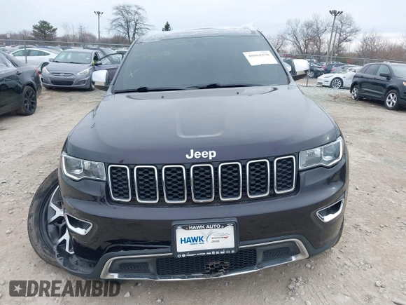2019 Jeep Grand Cherokee Limited X with VIN 1C4RJFBG3KC637211, listed as a IAAI auction lot 40964270 with 41,611 mi miles and . Bid and sale history available at DreamBid. Image 12.