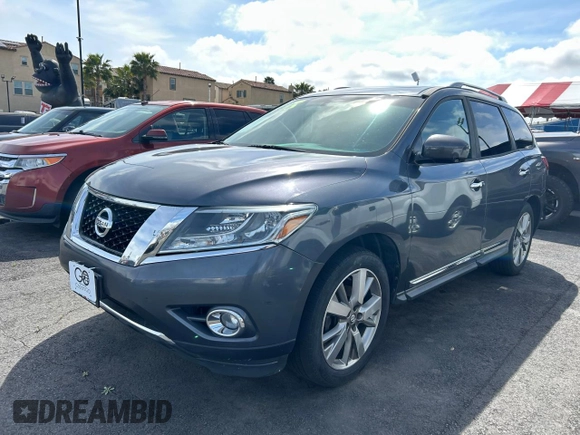 2013 Nissan Pathfinder S with VIN 5N1AR2MN3DC656284, listed as a Copart auction lot 51540725 with 133,563 mi miles and Clean title. Bid and sale history available at DreamBid. Image 2.