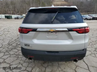 2022 Chevrolet Traverse LS with VIN 1GNERFKW2NJ113070, listed as a Copart auction lot 44568565 with 0 mi miles and Salvage Title. Bid and sale history available at carsss.com. Image 6.