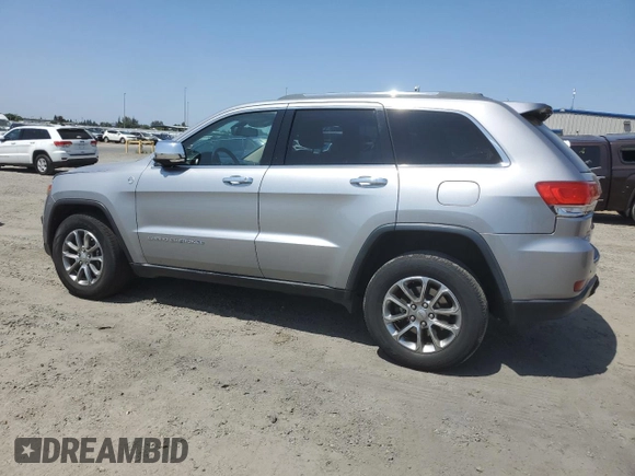 2014 Jeep Grand Cherokee Limited with VIN 1C4RJFBM8EC378788, listed as a Copart auction lot 59730335 with 162,179 mi miles and Salvage title. Bid and sale history available at DreamBid. Image 2.