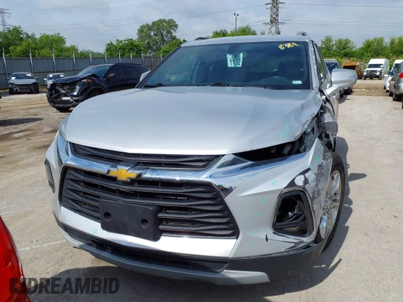 2020 Chevrolet Blazer LT с VIN 3GNKBJRS0LS552471, выставлен на аукционе IAAI как лот 42368381 с пробегом 89 697 миль миль и . История ставок и продаж доступна на DreamBid. Изображение 12.