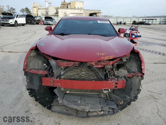 2016 Chevrolet Camaro 1LT with VIN 1G1FB1RXXG0162263, listed as a Copart auction lot 44989925 with 80,970 mi miles and Salvage Title. Bid and sale history available at carsss.com. Image 5.
