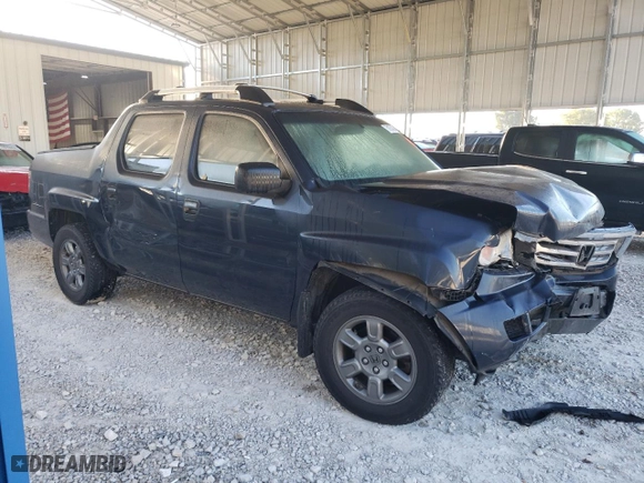 2012 Honda Ridgeline RT with VIN 5FPYK1F21CB458655, listed as a Copart auction lot 73167424 with 134,725 mi miles and Salvage Title. Bid and sale history available at carsss.com. Image 4.