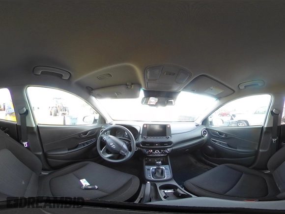 2023 Hyundai Kona SEL with VIN KM8K6CAB3PU062015, listed as a IAAI auction lot 42187191 with 35,599 mi miles. Bid and sale history available at carsss.com. Image 18.