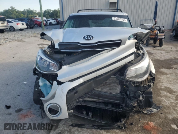 2018 Kia Soul + with VIN KNDJP3A50J7560864, listed as a Copart auction lot 53002155 with 43,968 mi miles and Salvage Title. Bid and sale history available at carsss.com. Image 5.