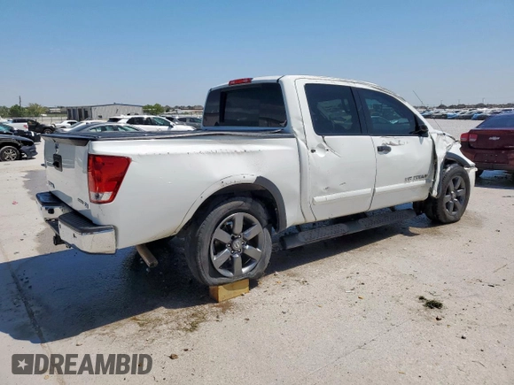 2015 Nissan Titan SV with VIN 1N6BA0ED8FN503737, listed as a Copart auction lot 53348365 with 127,681 mi miles and Salvage title. Bid and sale history available at DreamBid. Image 3.
