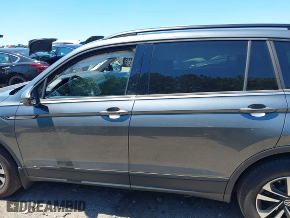 2024 Volkswagen Tiguan S with VIN 3VVRB7AX5RM142006, listed as a IAAI auction lot 42199560 with 235 mi miles and . Bid and sale history available at DreamBid. Image 14.