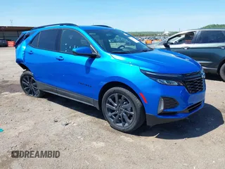 2024 Chevrolet Equinox RS с VIN 3GNAXWEG4RS231103, выставлен на аукционе IAAI как лот 42085959 с пробегом 12 649 миль миль и . История ставок и продаж доступна на DreamBid. Изображение 1.