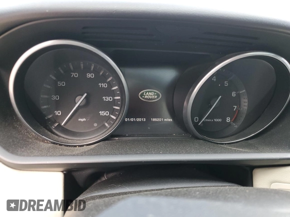 2014 Land Rover Range Rover Sport HSE with VIN SALWR2WF8EA334259, listed as a Copart auction lot 53731225 with 185,201 mi miles and Clean Title. Bid and sale history available at carsss.com. Image 9.