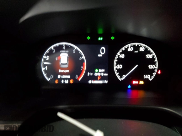 2025 Honda CR-V EX-L with VIN 2HKRS4H70SH410703, listed as a Copart auction lot 51686085 with 5,818 mi miles and Salvage Title. Bid and sale history available at DreamBid. Image 9.