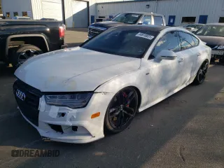 2016 Audi S7 with VIN WAUW2AFC5GN040497, listed as a Copart auction lot 76438554 with 36,908 mi miles and Non Repairable. Bid and sale history available at carsss.com. Image 2.
