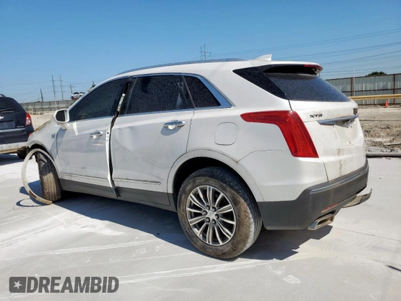 2017 Cadillac XT5 Luxury FWD with VIN 1GYKNBRS9HZ267858, listed as a Copart auction lot 58360695 with Not provided miles and Clean title. Bid and sale history available at DreamBid. Image 2.