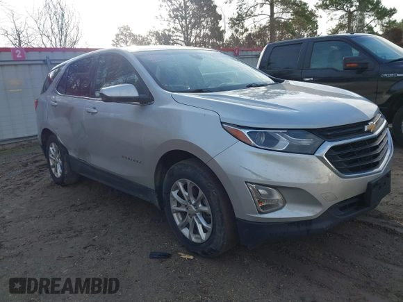 2020 Chevrolet Equinox LT with VIN 2GNAXKEV7L6233294, listed as a IAAI auction lot 41413184 with 118,658 mi miles and . Bid and sale history available at carsss.com. Image 1.