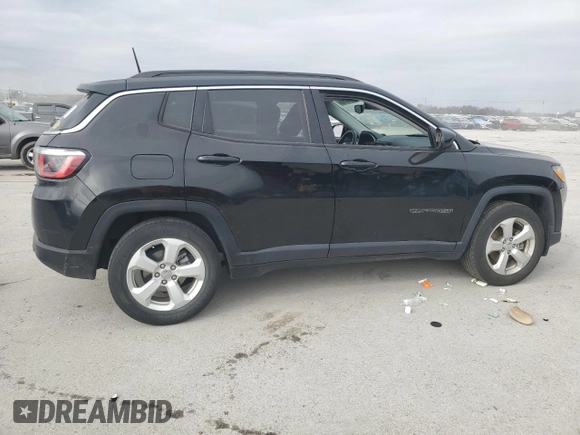 2018 Jeep Compass Latitude with VIN 3C4NJCBB3JT420682, listed as a Copart auction lot 43752585 with 66,360 mi miles and Salvage title. Bid and sale history available at DreamBid. Image 3.