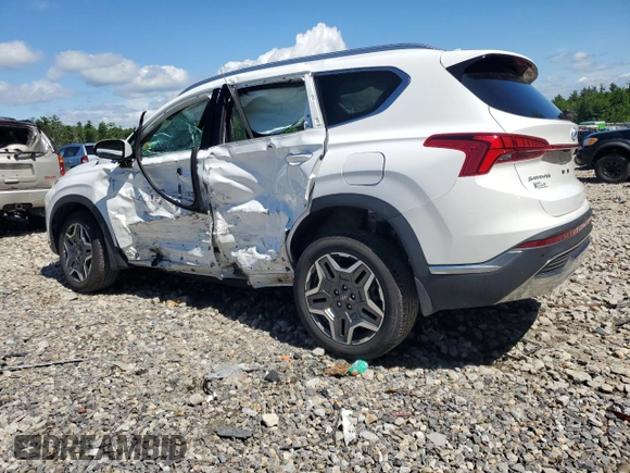 2023 Hyundai Santa Fe Hybrid SEL Premium with VIN 5NMS3DA12PH018668, listed as a Copart auction lot 57815434 with 14,698 mi miles and Salvage Title. Bid and sale history available at carsss.com. Image 2.