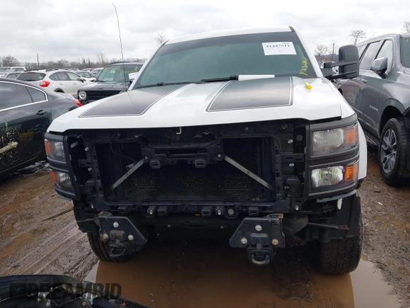 2014 Chevrolet Silverado 1500 Work Truck with VIN 1GCVKPEH2EZ377357, listed as a IAAI auction lot 41447511 with 136,835 mi miles and . Bid and sale history available at DreamBid. Image 13.