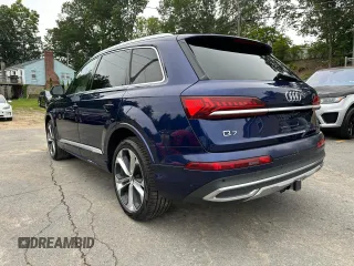 2021 Audi Q7 Premium Plus with VIN WA1LXAF7XMD013043, listed as a Copart auction lot 62890125 with 138,153 mi miles and Clean title. Bid and sale history available at DreamBid. Image 2.