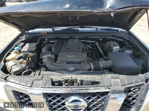 2011 Nissan Frontier SL with VIN 1N6AD0ERXBC440046, listed as a Copart auction lot 61645595 with 130,639 mi miles and Salvage title. Bid and sale history available at DreamBid. Image 11.