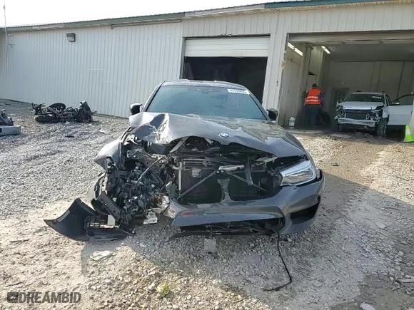 2019 BMW M5 with VIN WBSJF0C56KB448320, listed as a Copart auction lot 45788855 with 70,959 mi miles and Salvage Title. Bid and sale history available at carsss.com. Image 14.