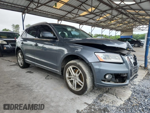 2016 Audi Q5 Premium Plus with VIN WA1L2AFP4GA083500, listed as a Copart auction lot 58299895 with 94,001 mi miles and Salvage title. Bid and sale history available at DreamBid. Image 4.