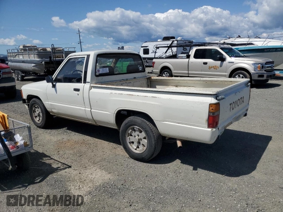 1985 Toyota Pickup z VIN JT4RN50R4F0068265, wystawiony jako Copart lot #51827965 z przebiegiem 348 047 mil mil oraz Szkoda całkowita • Salvage title. Historia ofert i sprzedaży dostępna na DreamBid. Obrazek 2.