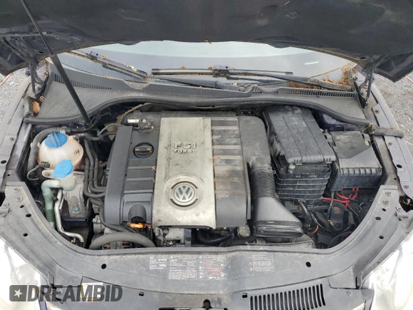 2007 Volkswagen Eos 2.0T with VIN WVWFA71F17V000623, listed as a Copart auction lot 54840164 with 135,617 mi miles and Salvage Title. Bid and sale history available at DreamBid. Image 11.