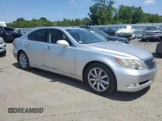 2007 Lexus LS 460 with VIN JTHBL46F675012345, listed as a Copart auction lot 59479965 with 148,538 mi miles and Clean title. Bid and sale history available at DreamBid. Image 4.