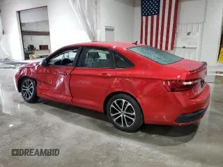 2024 Volkswagen Jetta Sport with VIN 3VWBM7BU2RM085503, listed as a Copart auction lot 58927395 with 1,846 mi miles and Salvage title. Bid and sale history available at DreamBid. Image 2.