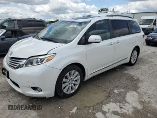 2015 Toyota Sienna Limited with VIN 5TDDK3DC0FS099930, listed as a Copart auction lot 58387415 with 248,736 mi miles and Salvage title. Bid and sale history available at DreamBid. Image 1.