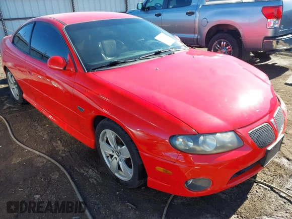 2004 Pontiac GTO with VIN 6G2VX12GX4L200140, listed as a IAAI auction lot 41337182 with 109,405 mi miles. Bid and sale history available at carsss.com. Image 1.