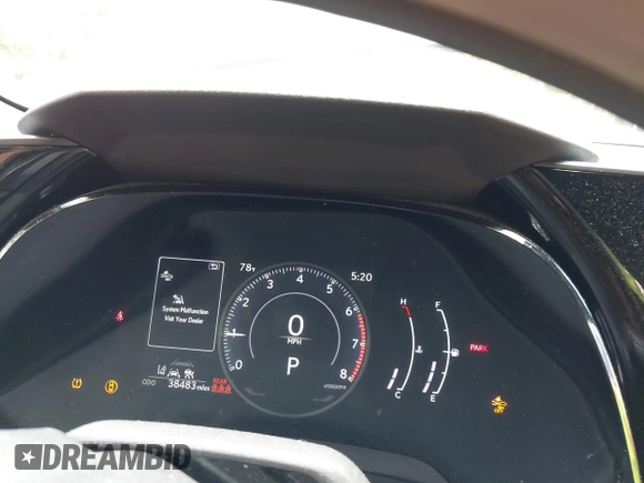 2024 Lexus RX 350 with VIN 2T2BAMCAXRC038674, listed as a IAAI auction lot 42145782 with 38,483 mi miles and . Bid and sale history available at DreamBid. Image 7.