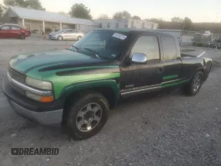 1999 Chevrolet Silverado 1500 LT with VIN 2GCEK19T7X1228966, listed as a Copart auction lot 85702274 with 296,263 mi miles and Salvage Title. Bid and sale history available at DreamBid. Image 1.