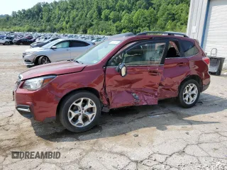 2017 Subaru Forester Touring with VIN JF2SJAWC6HH574422, listed as a Copart auction lot 59412485 with 80,813 mi miles and Salvage title. Bid and sale history available at DreamBid. Image 1.