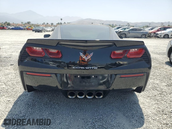 2014 Chevrolet Corvette 1LT with VIN 1G1YB2D74E5115073, listed as a Copart auction lot 58377745 with Not provided miles and Clean title. Bid and sale history available at DreamBid. Image 6.