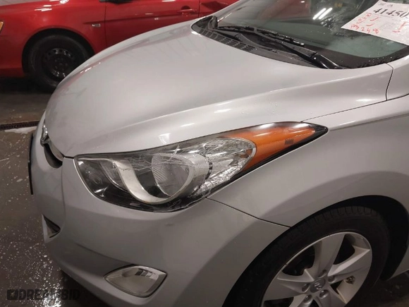 2013 Hyundai Elantra GLS PZEV with VIN 5NPDH4AE1DH445352, listed as a IAAI auction lot 41450395 with 93,248 mi miles. Bid and sale history available at carsss.com. Image 17.