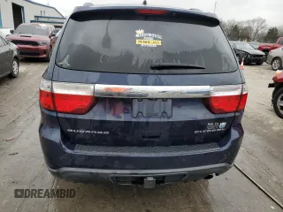 2013 Dodge Durango Citadel with VIN 1C4RDHEGXDC687475, listed as a Copart auction lot 84757144 with 208,217 mi miles and Salvage title. Bid and sale history available at DreamBid. Image 6.