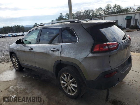 2016 Jeep Cherokee Limited with VIN 1C4PJLDB1GW272623, listed as a Copart auction lot 45150355 with 114,866 mi miles and Clean Title. Bid and sale history available at carsss.com. Image 2.
